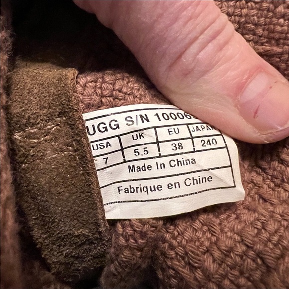 UGG Boots Womens Size 7 Tweed Lace Up Heirloom Like New - Picture 6 of 7